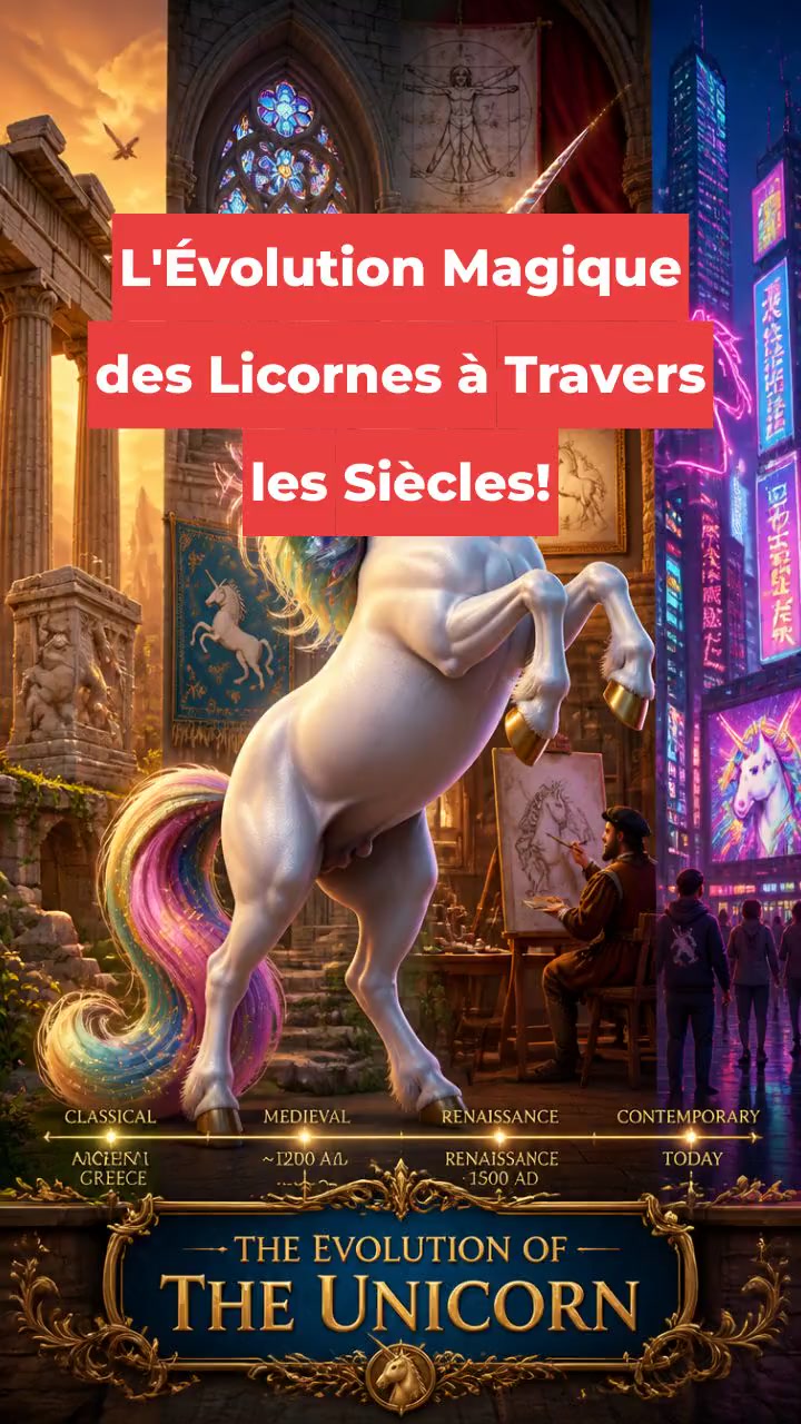L'Évolution Magique des Licornes à Travers les Siècles!
