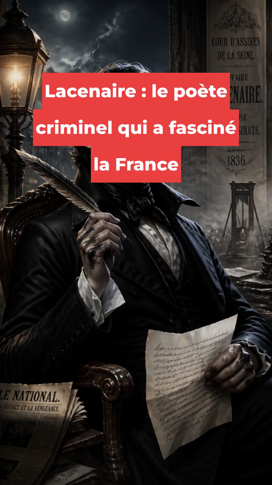 Lacenaire : le poète criminel qui a fasciné la France