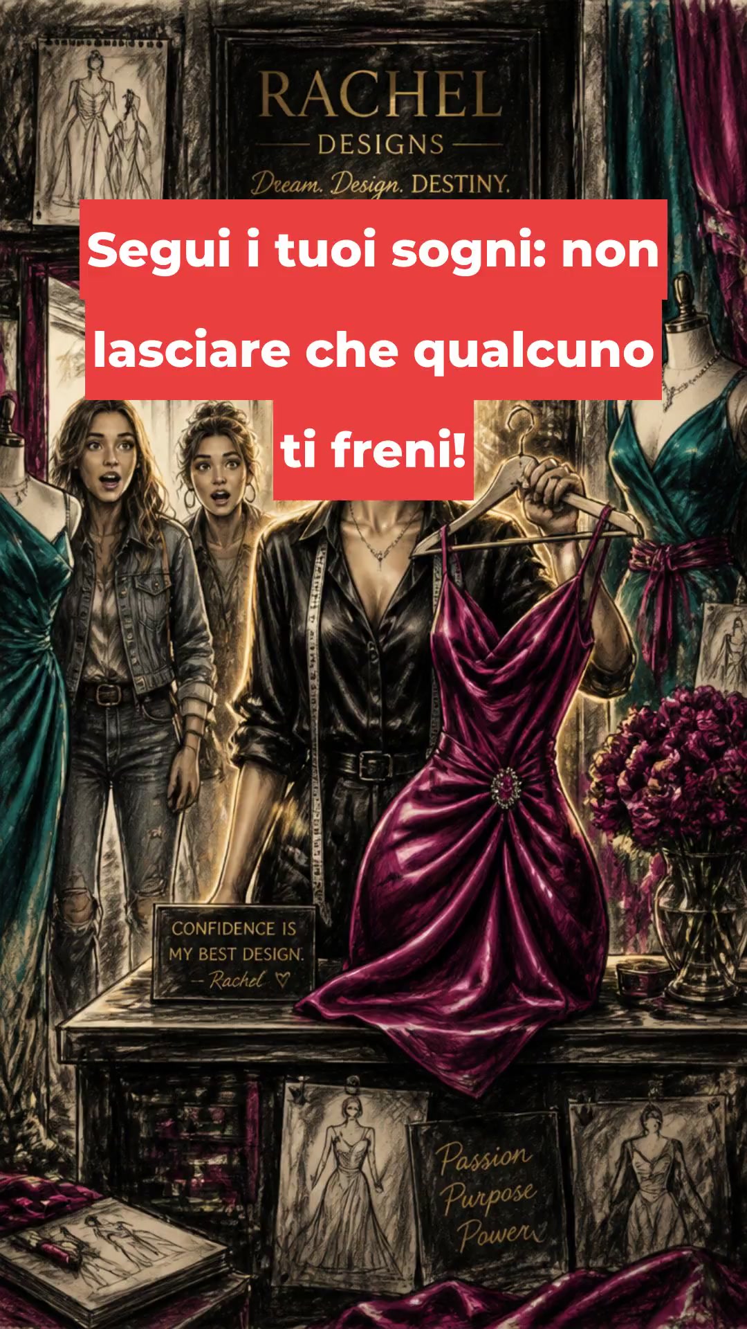 Segui i tuoi sogni: non lasciare che qualcuno ti freni!