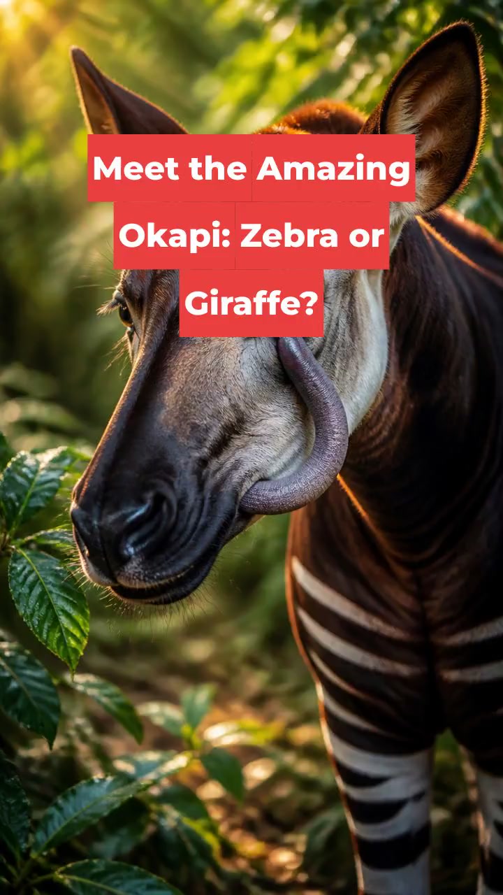 Meet the Amazing Okapi: Zebra or Giraffe?