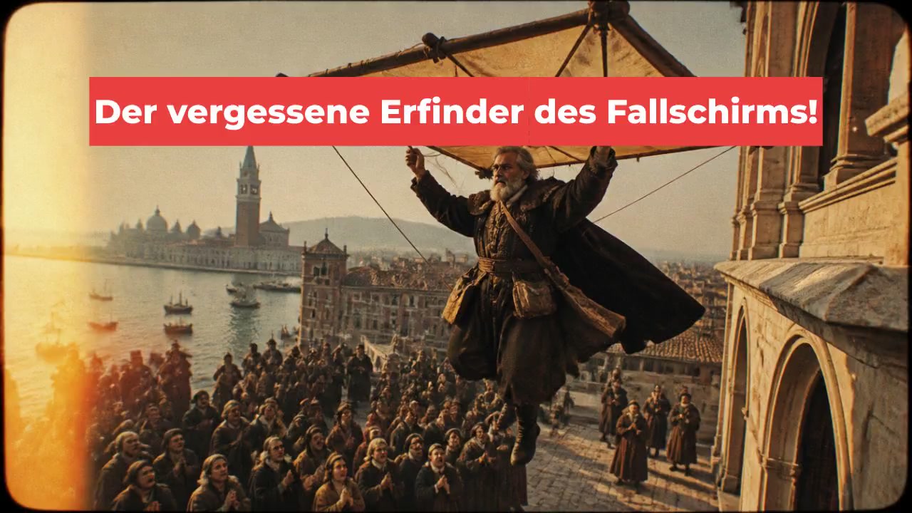 Der vergessene Erfinder des Fallschirms!