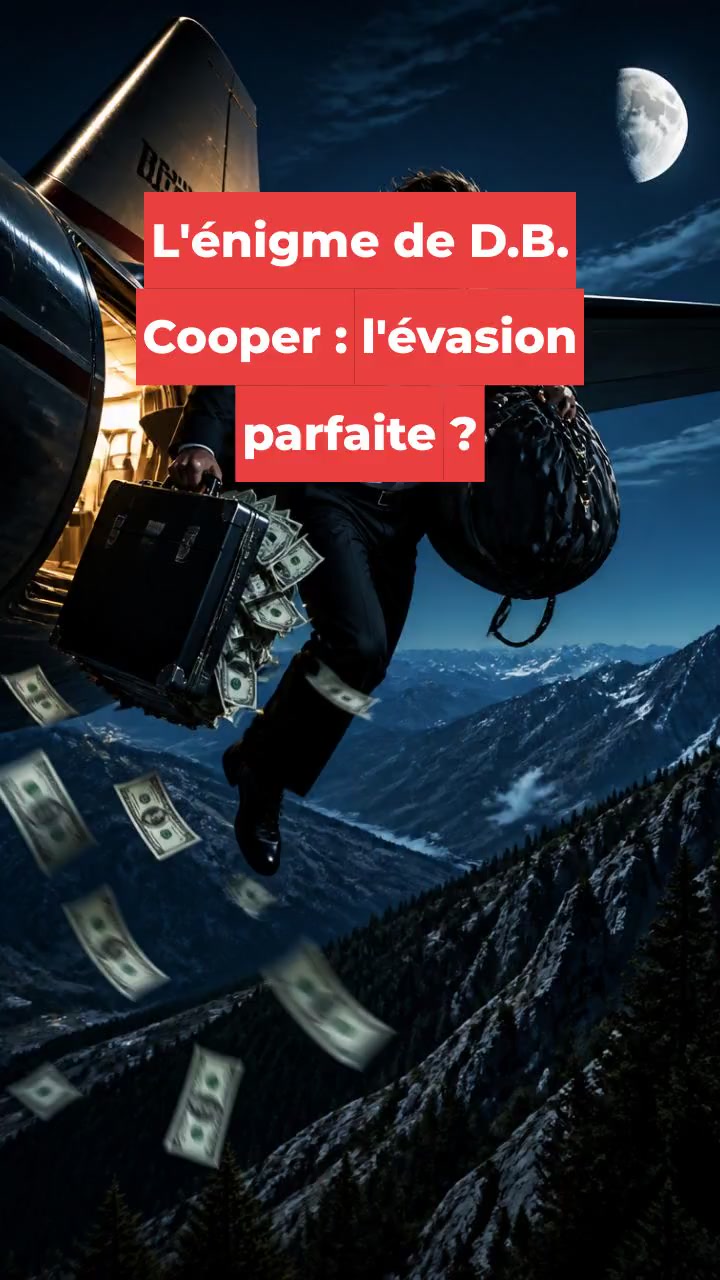 L'énigme de D.B. Cooper : l'évasion parfaite ?
