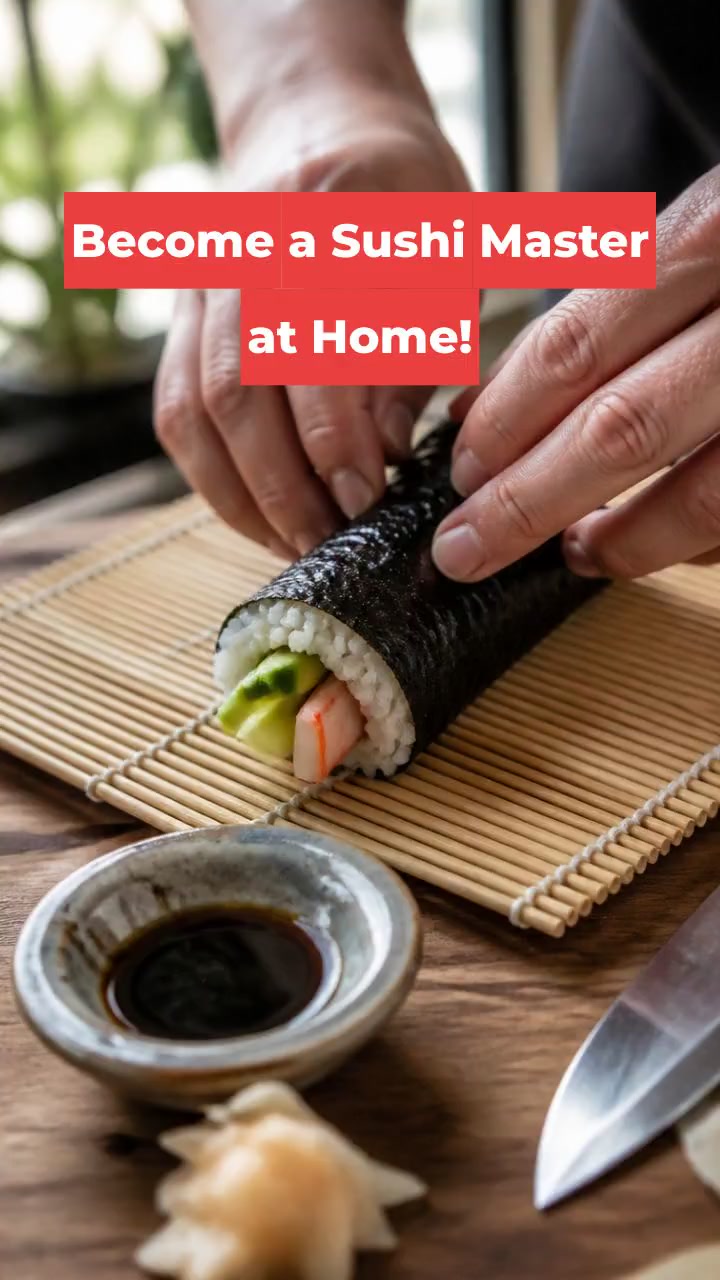 Become a Sushi Master at Home!