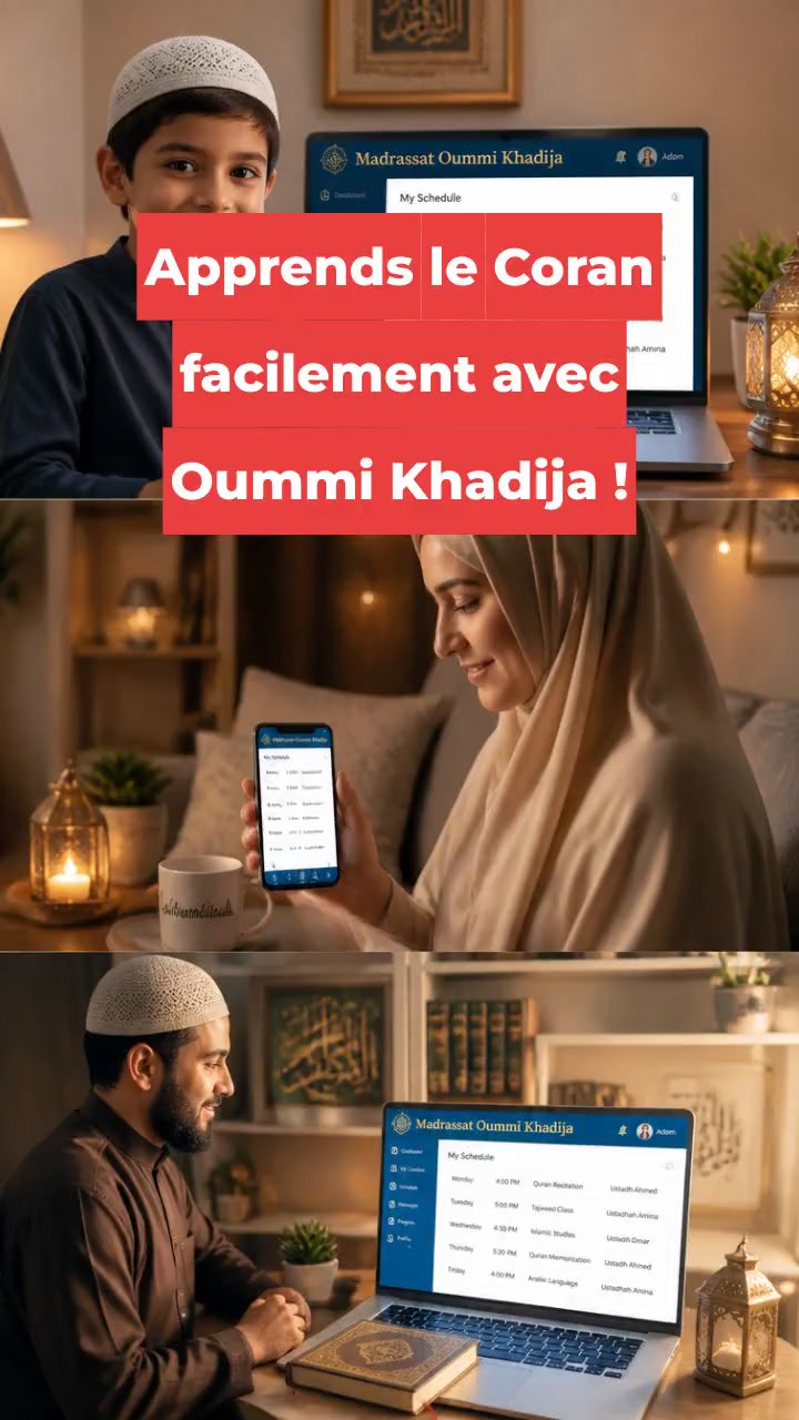 Apprends le Coran facilement avec Oummi Khadija !
