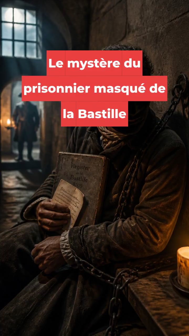 Le mystère du prisonnier masqué de la Bastille