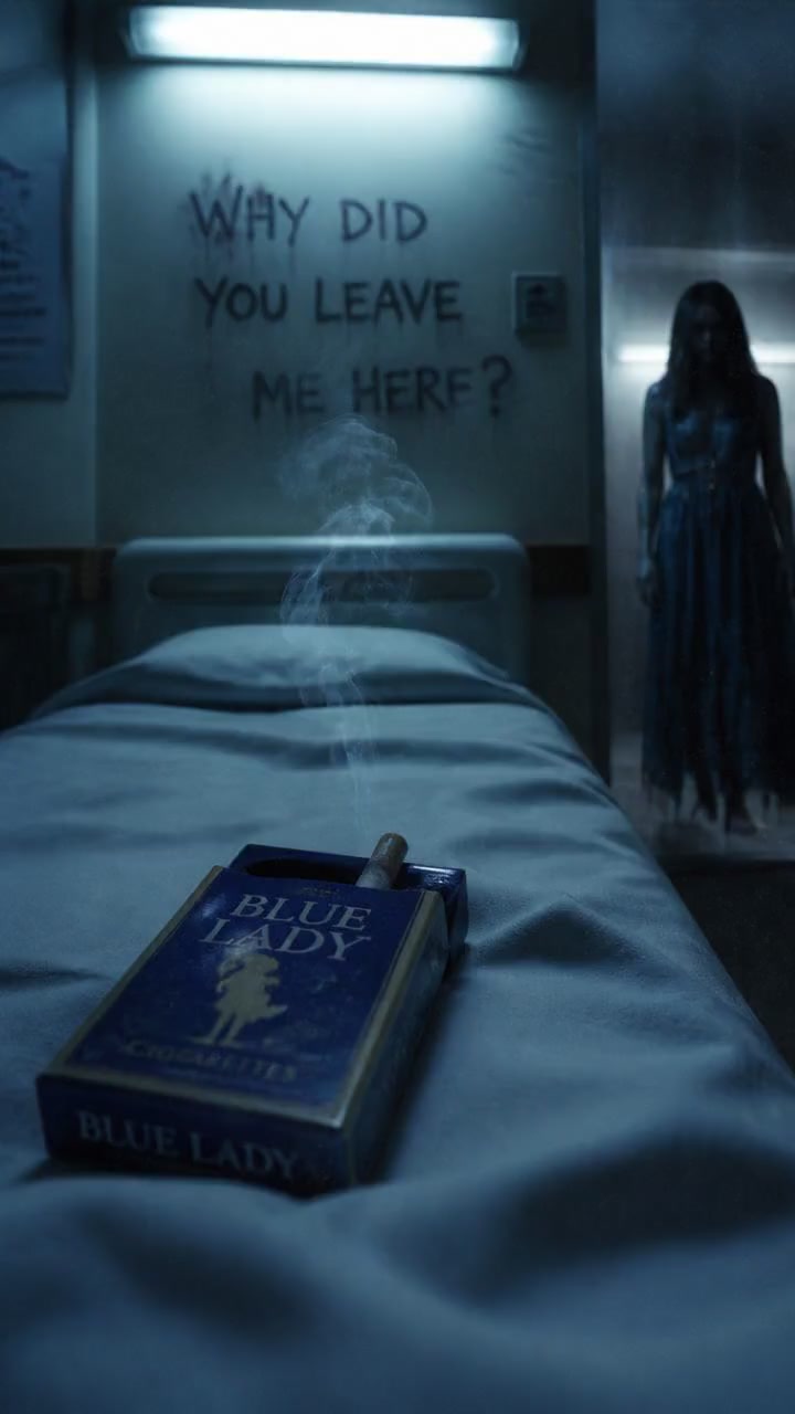 The Haunting of the Blue Lady: A Cigarette's Curse