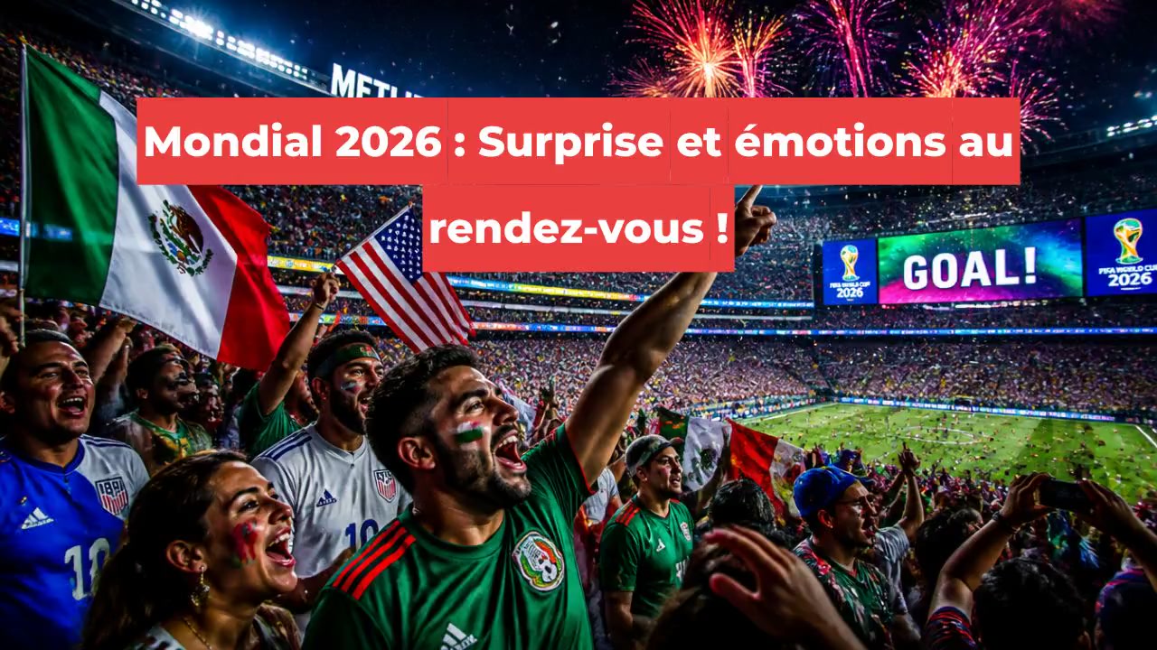 Mondial 2026 : Surprise et émotions au rendez-vous !