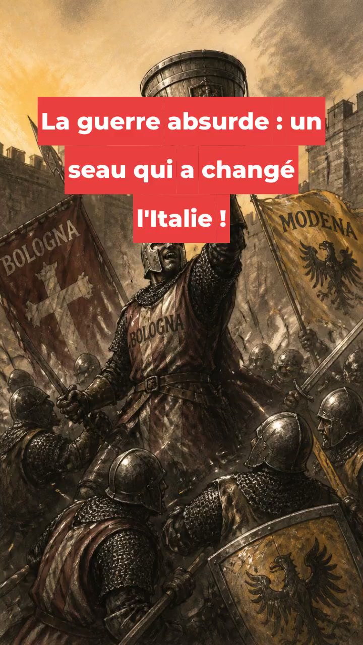 La guerre absurde : un seau qui a changé l'Italie !
