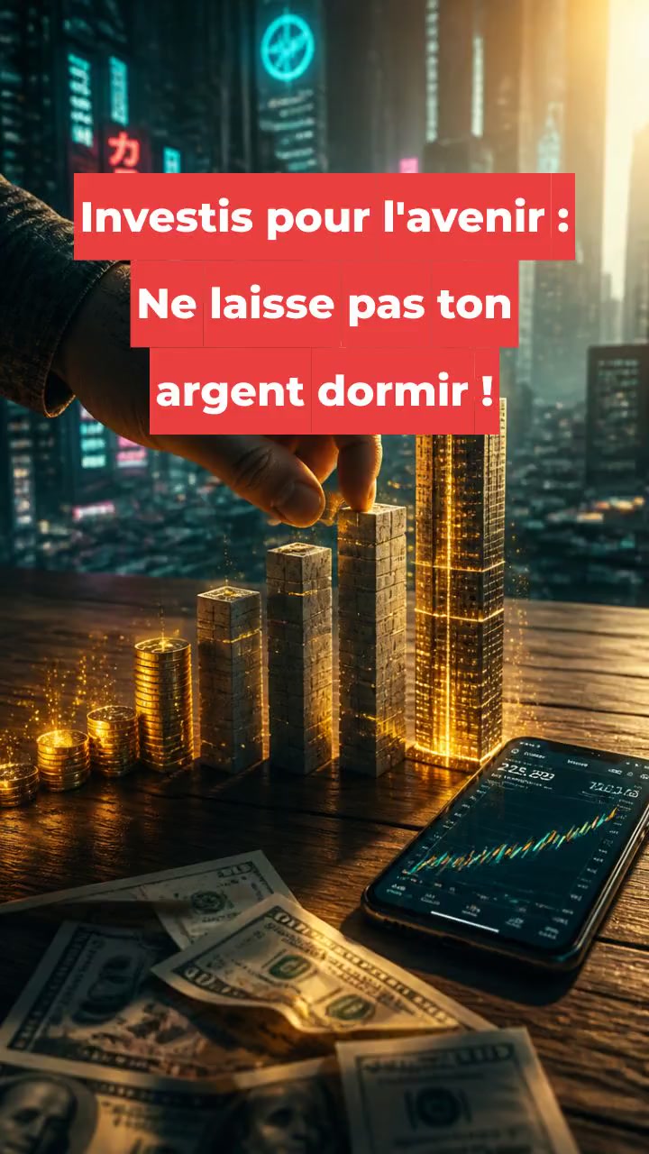 Investis pour l'avenir : Ne laisse pas ton argent dormir !