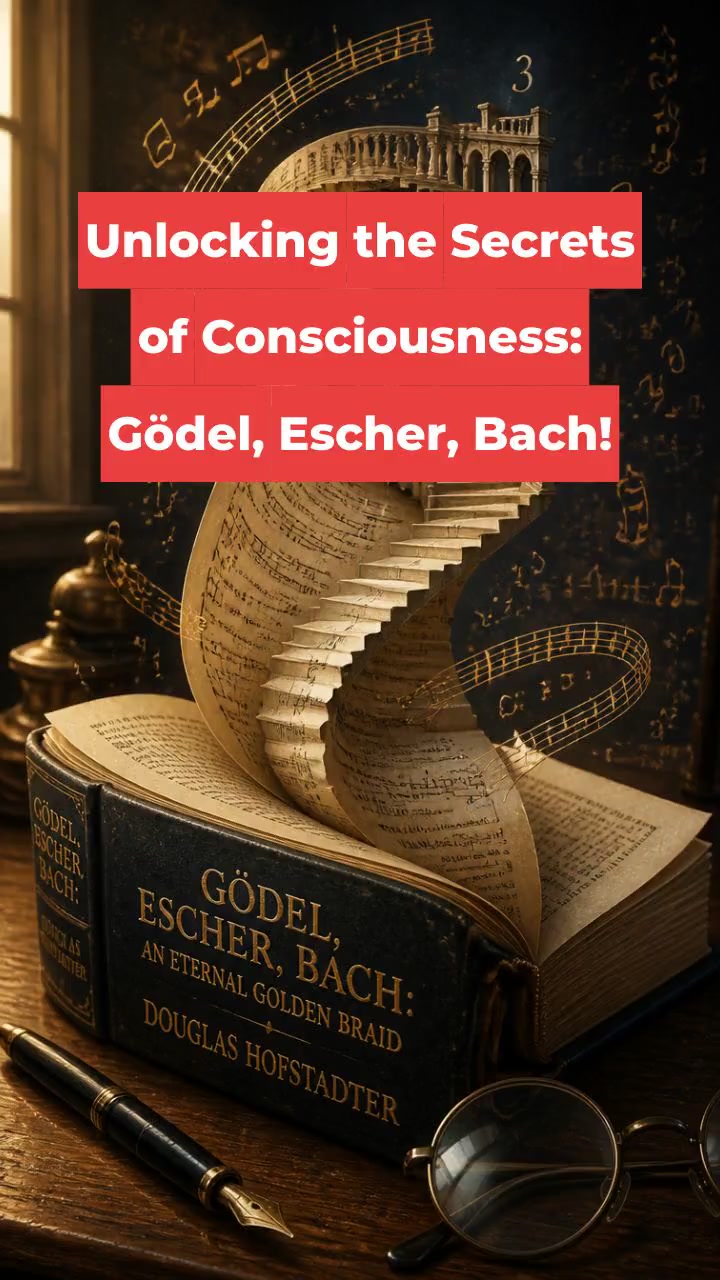 Unlocking the Secrets of Consciousness: Gödel, Escher, Bach!