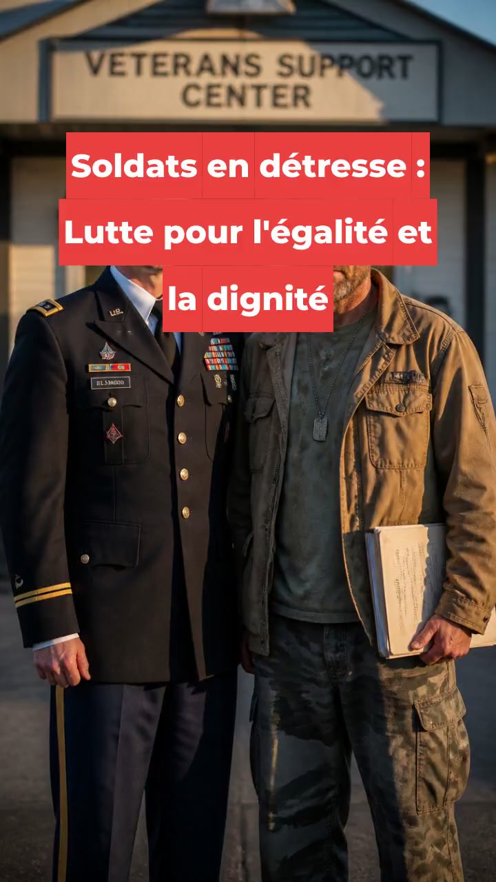 Soldats en détresse : Lutte pour l'égalité et la dignité
