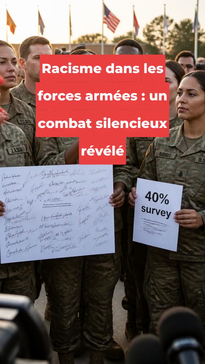 Racisme dans les forces armées : un combat silencieux révélé