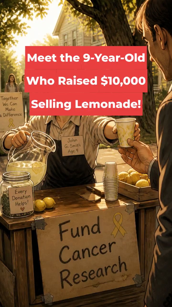 Meet the 9-Year-Old Who Raised $10,000 Selling Lemonade!