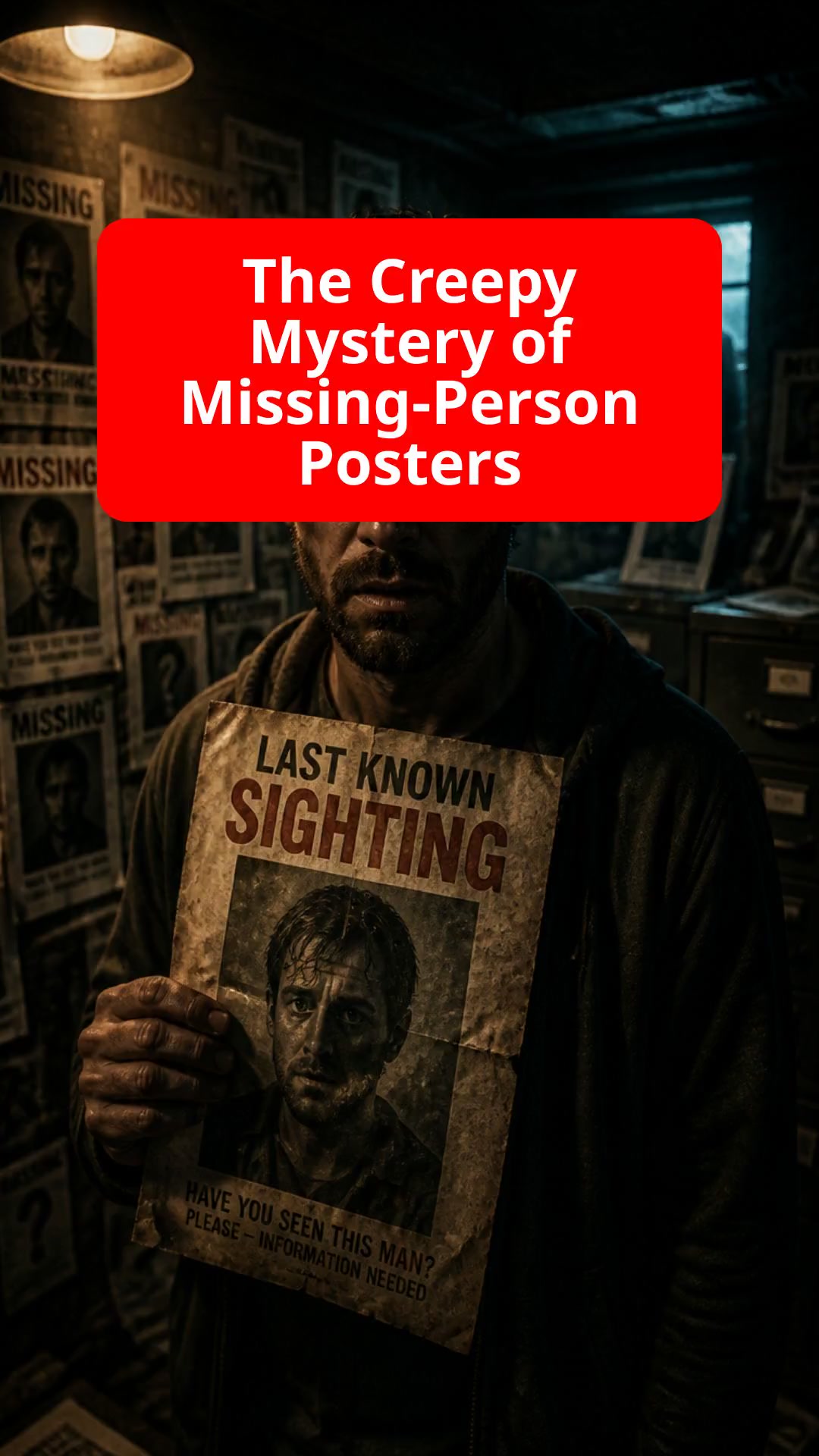 The Creepy Mystery of Missing-Person Posters