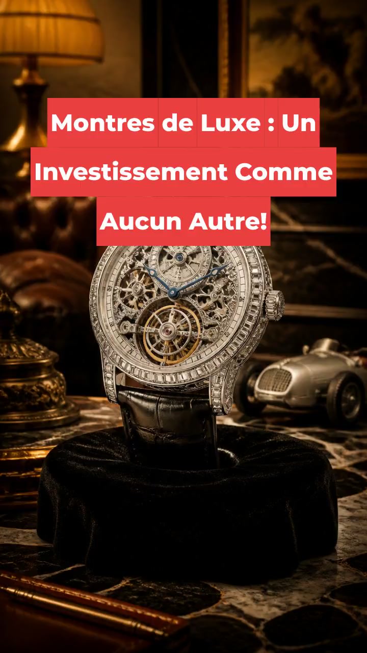 Montres de Luxe : Un Investissement Comme Aucun Autre!