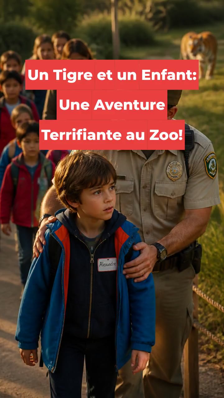 Un Tigre et un Enfant: Une Aventure Terrifiante au Zoo!