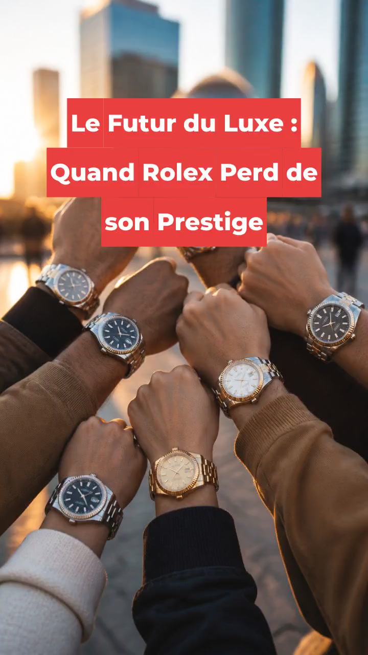 Le Futur du Luxe : Quand Rolex Perd de son Prestige