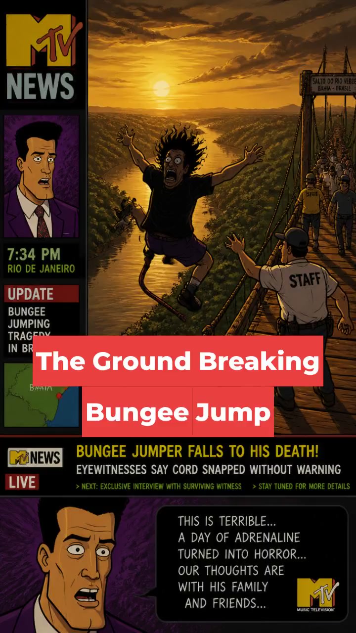 The Ground Breaking Bungee Jump