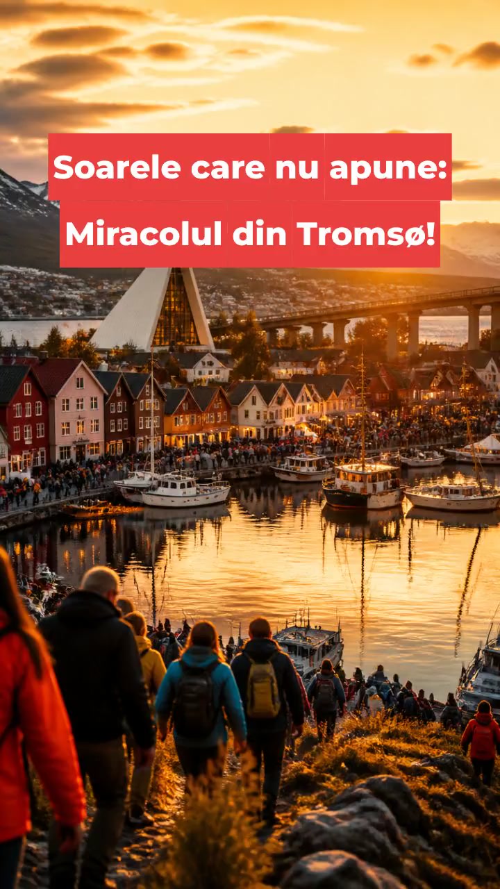 Soarele care nu apune: Miracolul din Tromsø!