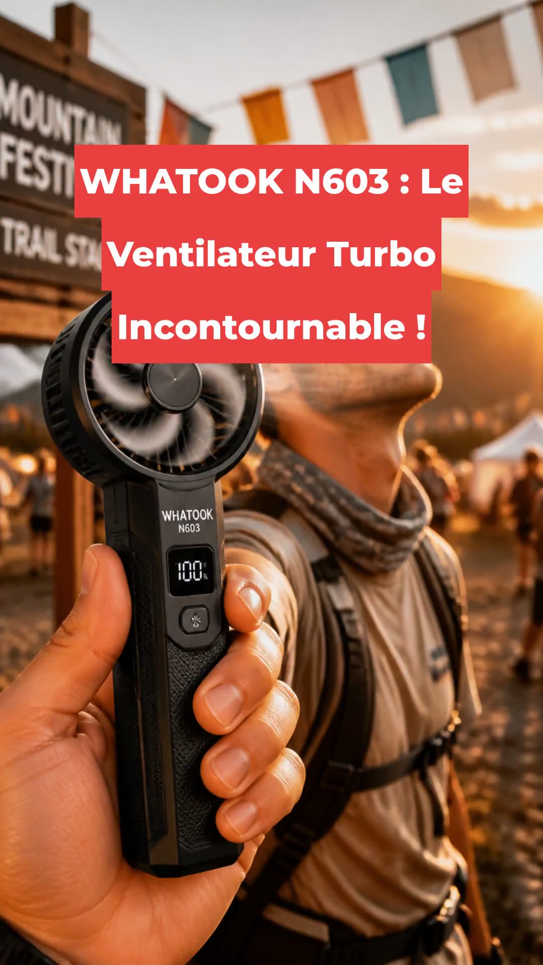 WHATOOK N603 : Le Ventilateur Turbo Incontournable !