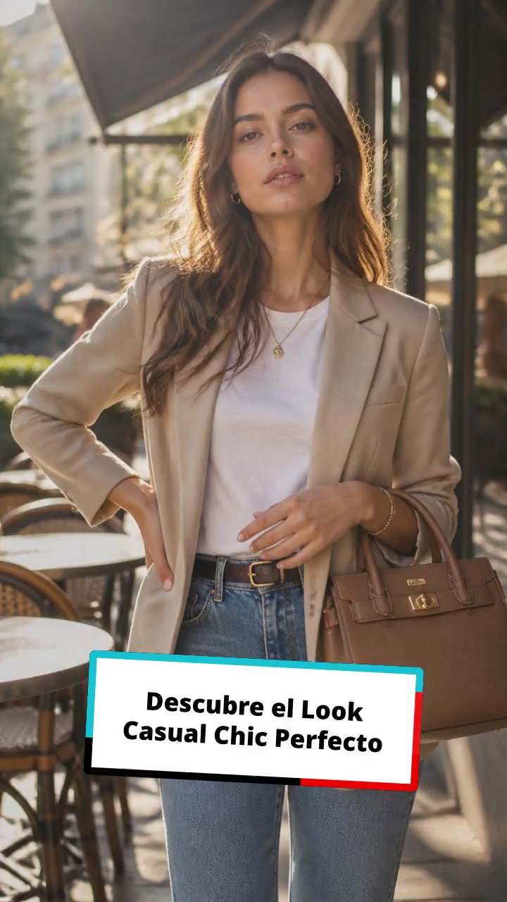 Descubre el Look Casual Chic Perfecto