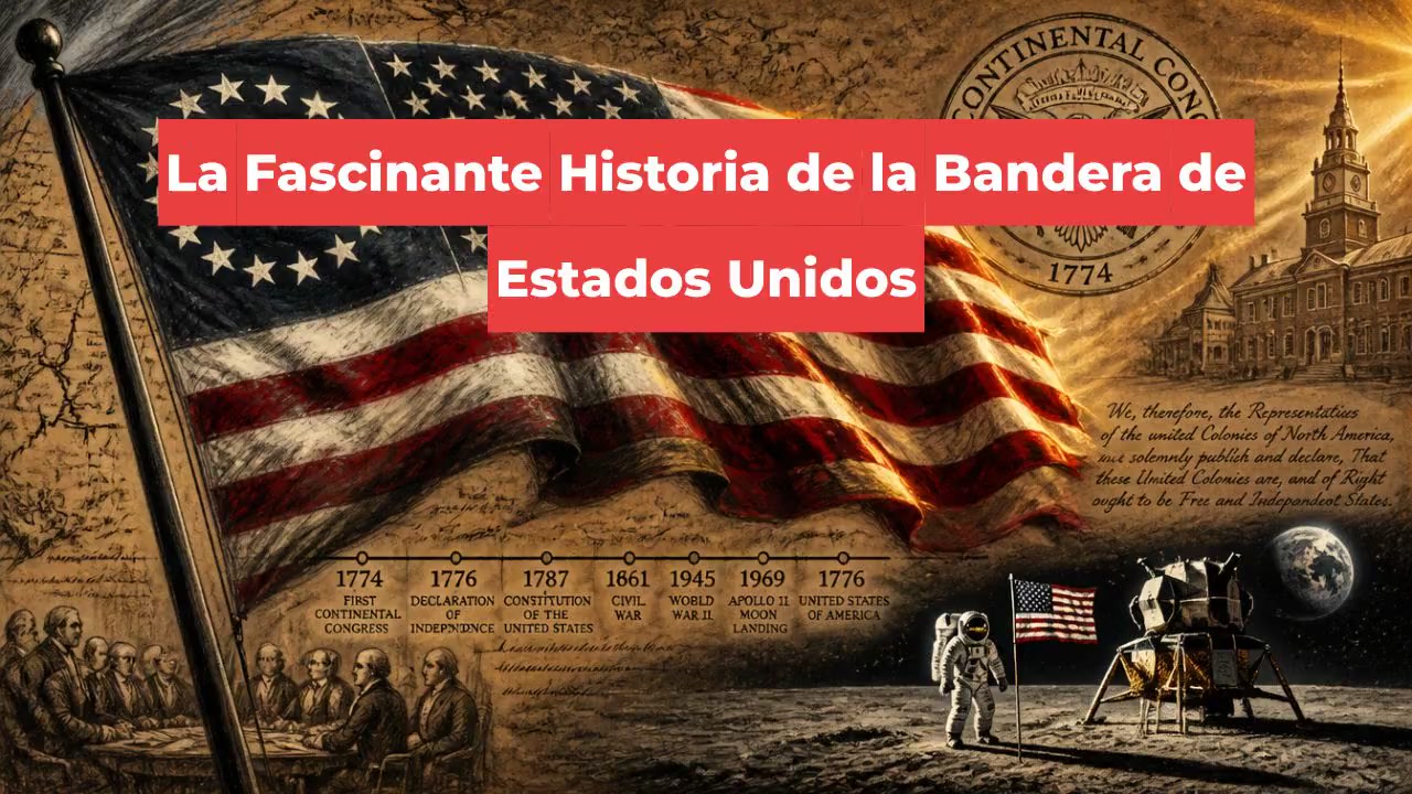 La Fascinante Historia de la Bandera de Estados Unidos