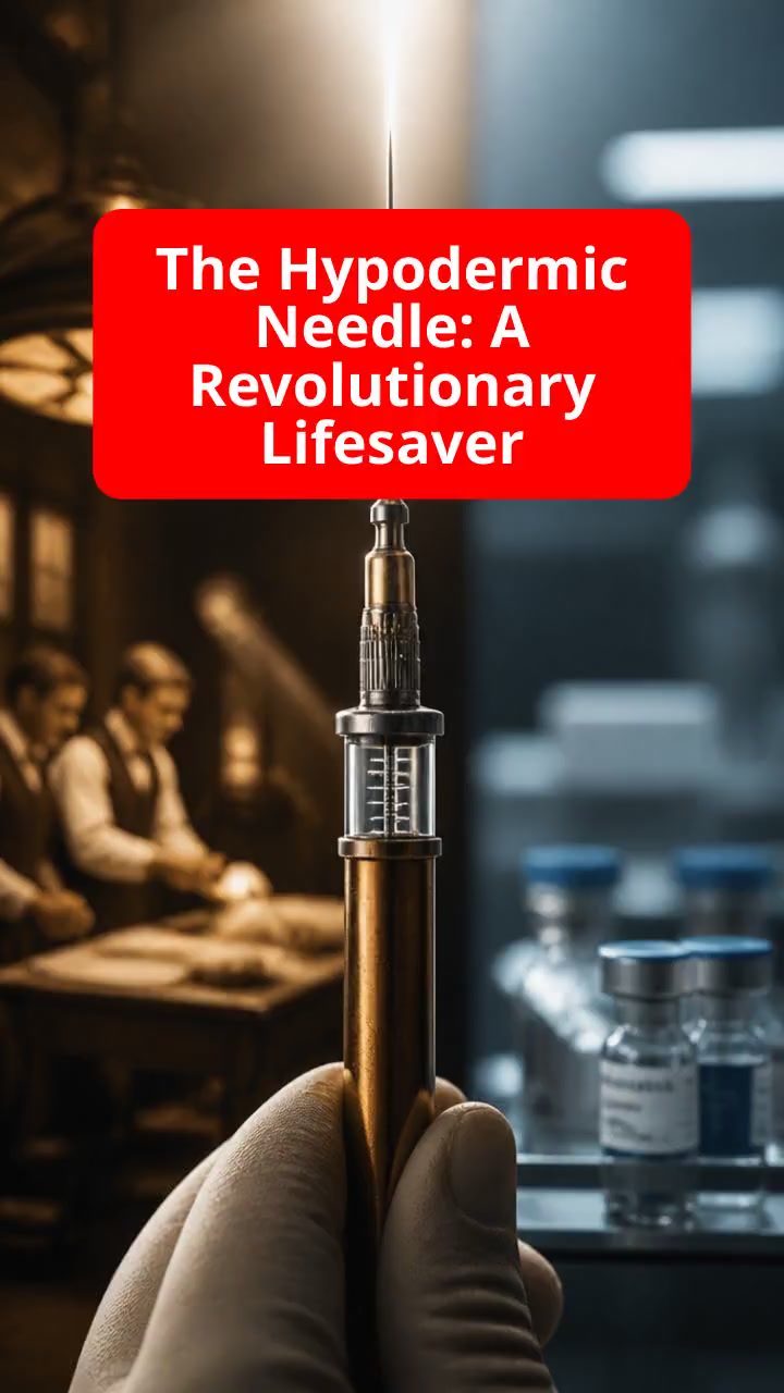 The Hypodermic Needle: A Revolutionary Lifesaver