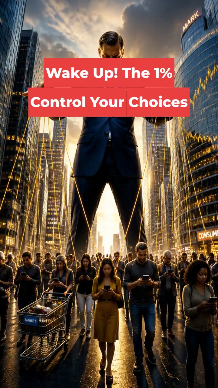 Wake Up! The 1% Control Your Choices