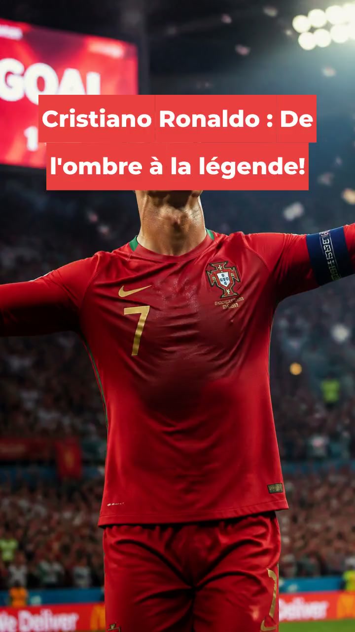 Cristiano Ronaldo : De l'ombre à la légende!