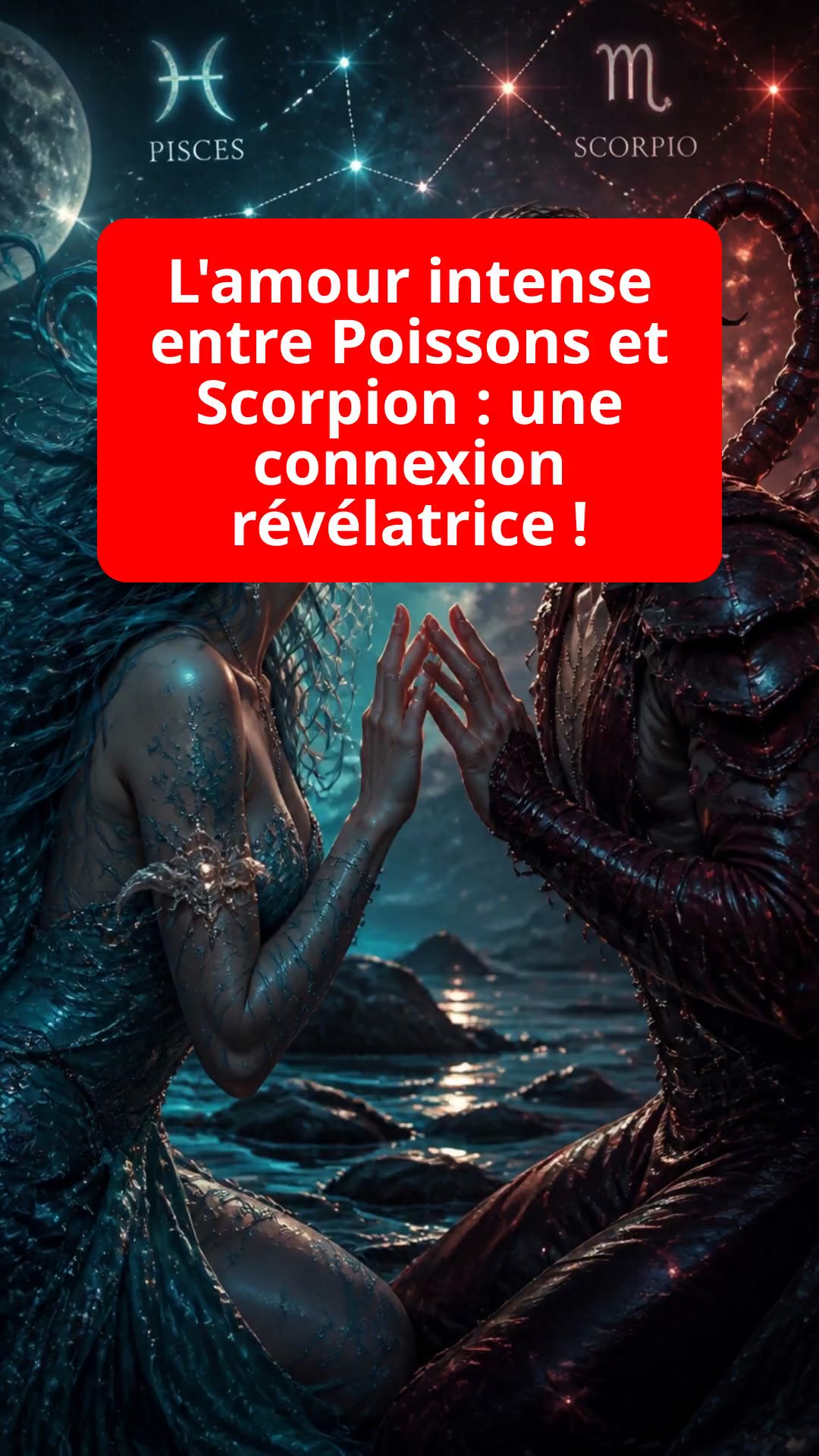 L'amour intense entre Poissons et Scorpion : une connexion révélatrice !
