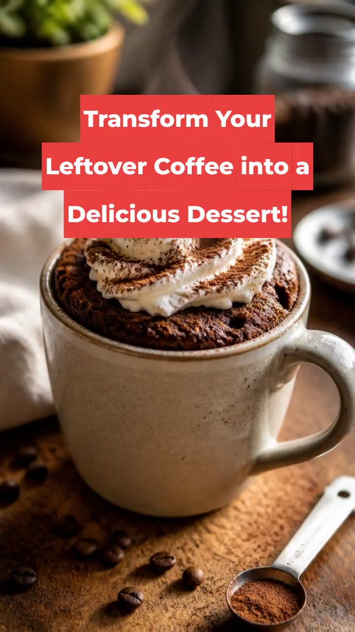 Transform Your Leftover Coffee into a Delicious Dessert!