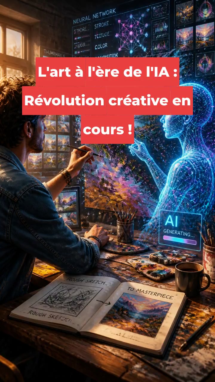 L'art à l'ère de l'IA : Révolution créative en cours !