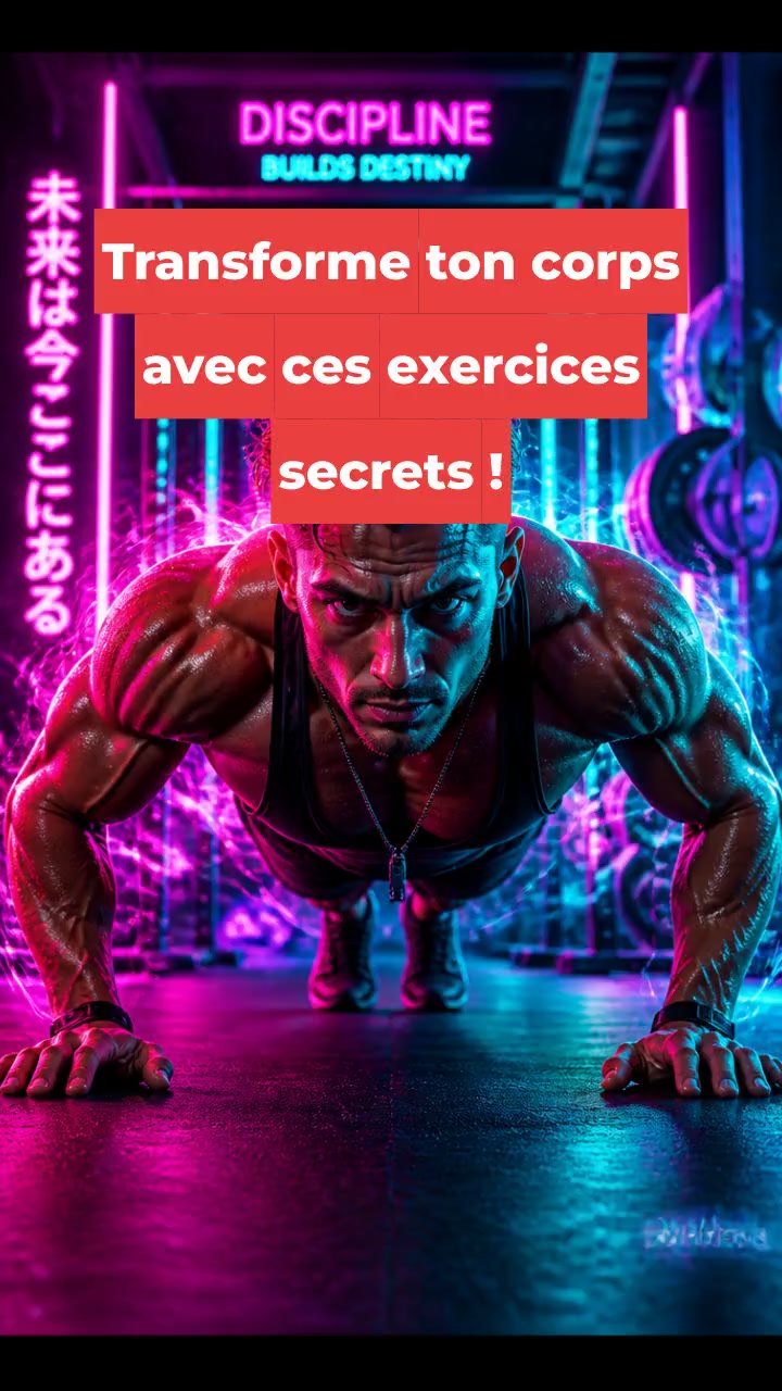 Transforme ton corps avec ces exercices secrets !