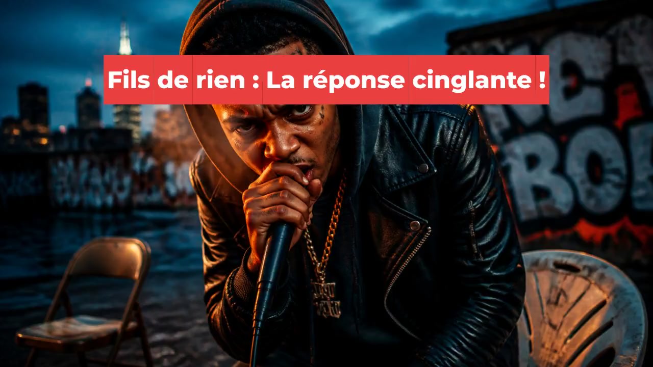 Fils de rien : La réponse cinglante !