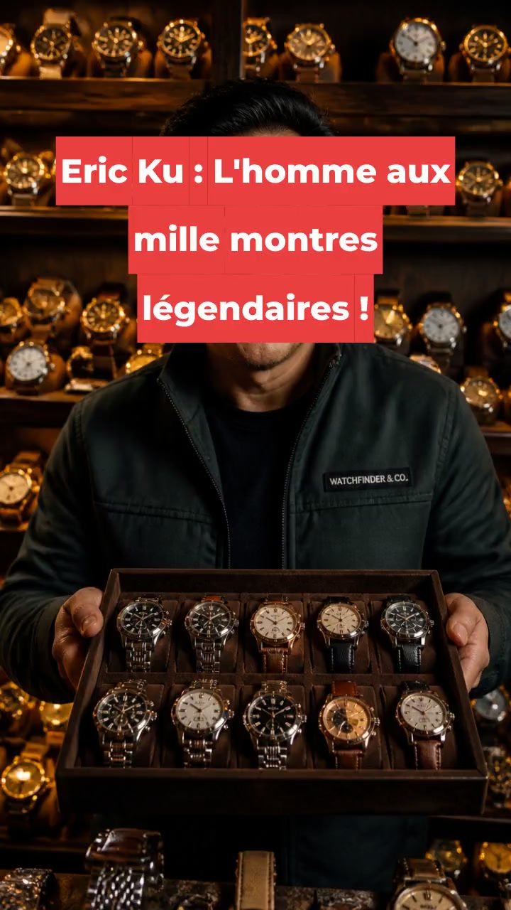 Eric Ku : L'homme aux mille montres légendaires !