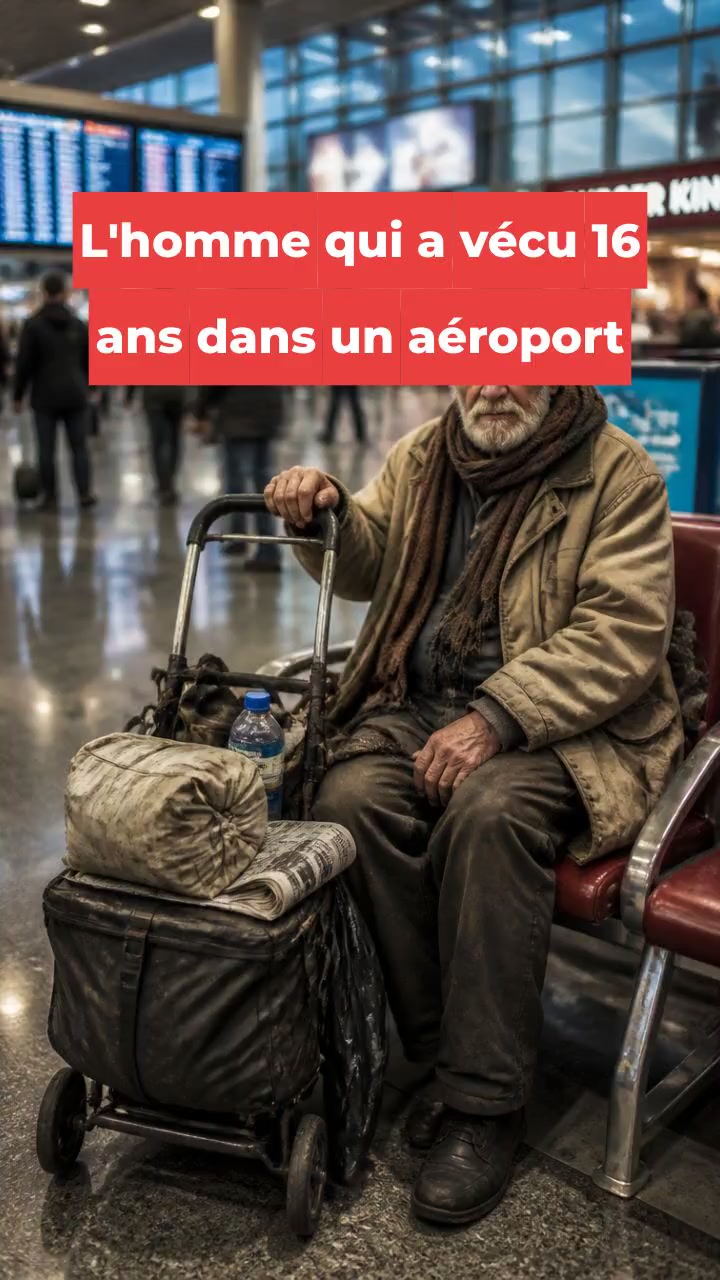 L'homme qui a vécu 16 ans dans un aéroport