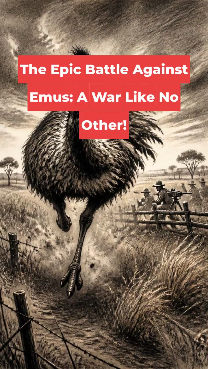The Epic Battle Against Emus: A War Like No Other!
