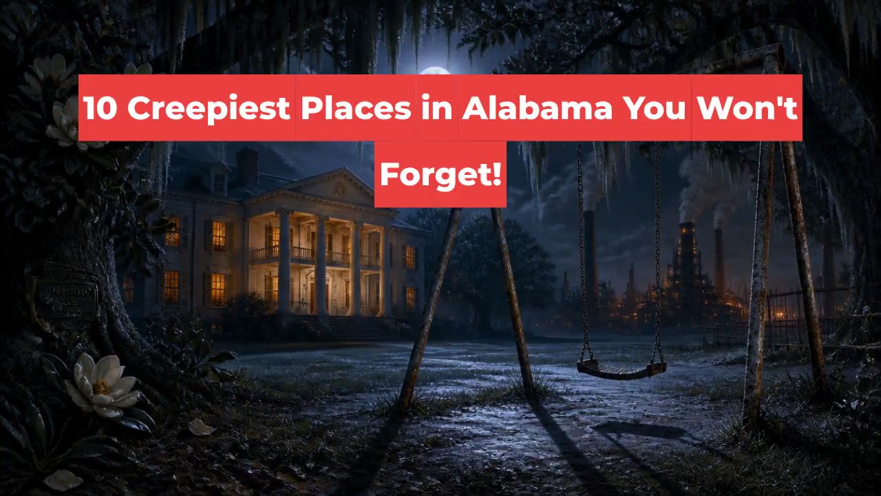 10 Creepiest Places in Alabama You Won't Forget!