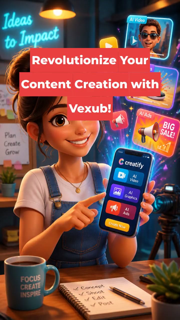 Revolutionize Your Content Creation with Vexub!