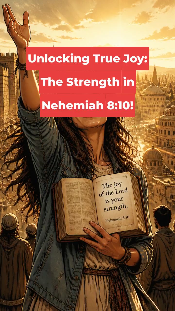 Unlocking True Joy: The Strength in Nehemiah 8:10!