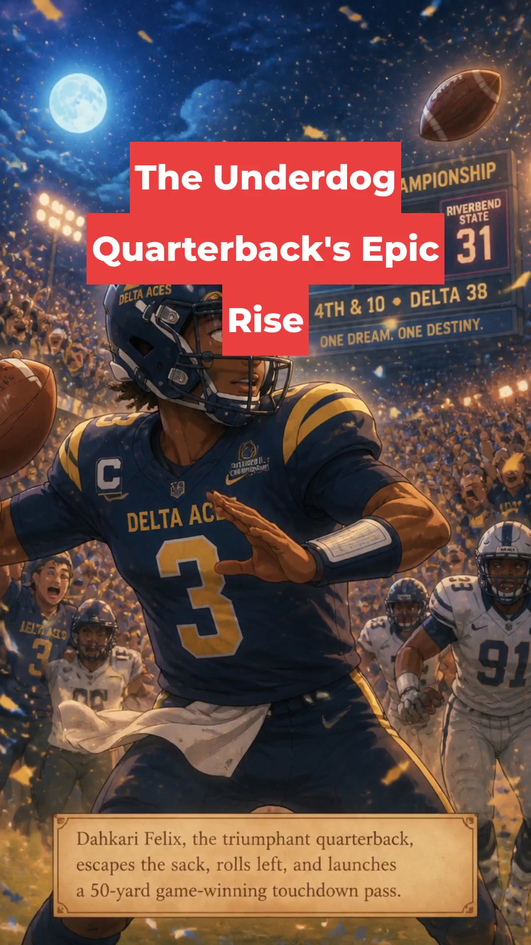 The Underdog Quarterback's Epic Rise