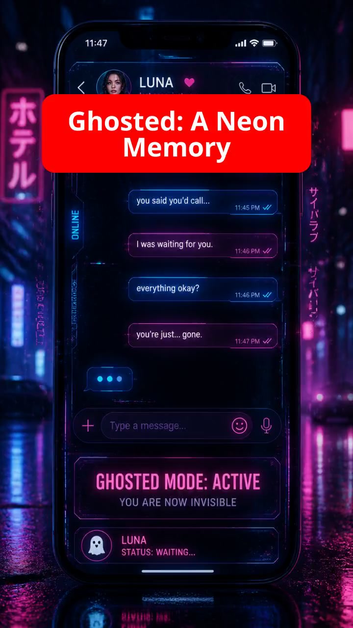 Ghosted: A Neon Memory