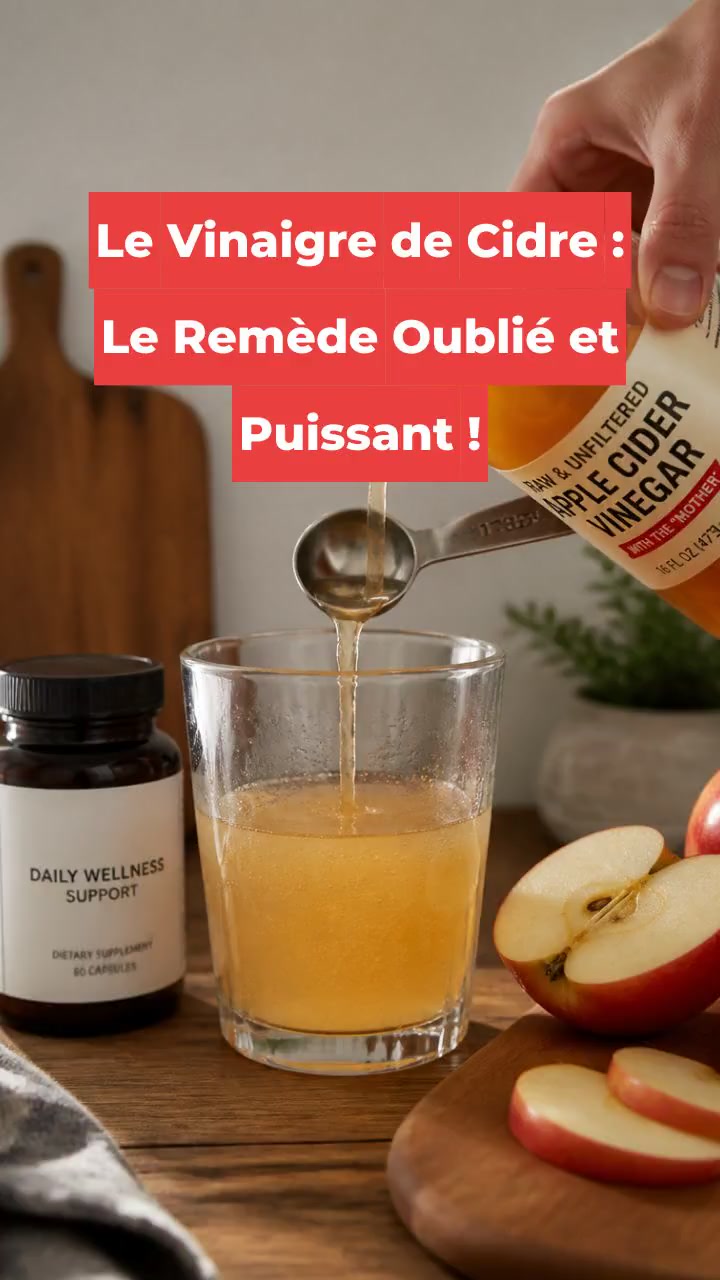 Le Vinaigre de Cidre : Le Remède Oublié et Puissant !