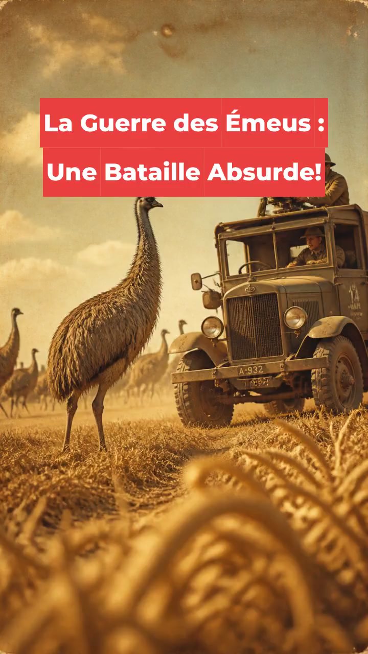La Guerre des Émeus : Une Bataille Absurde!