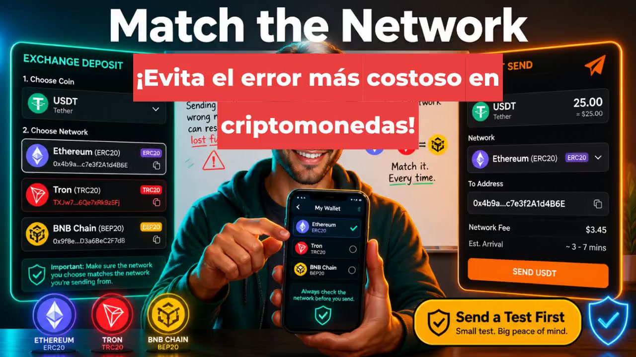 ¡Evita el error más costoso en criptomonedas!