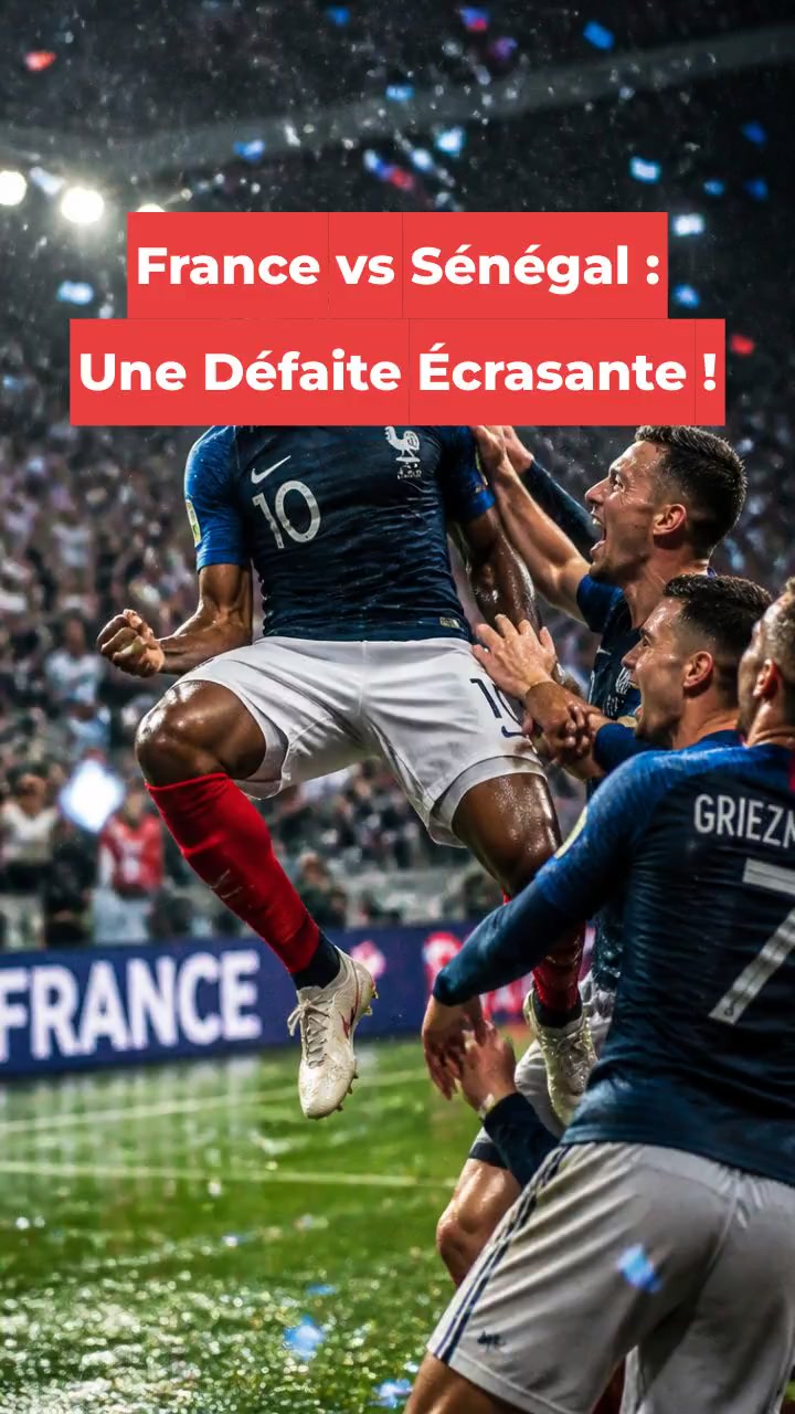 France vs Sénégal : Une Défaite Écrasante !