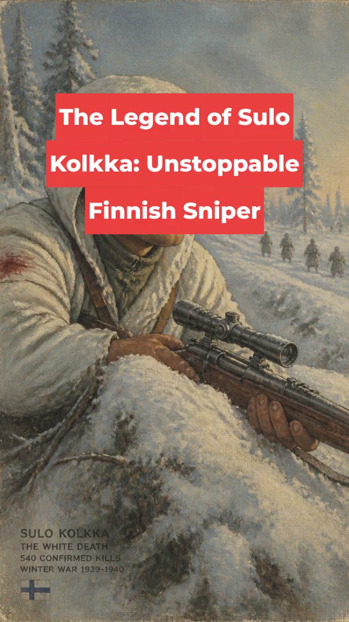 The Legend of Sulo Kolkka: Unstoppable Finnish Sniper