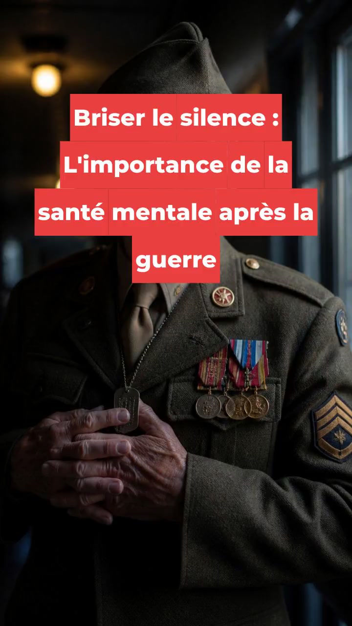 Briser le silence : L'importance de la santé mentale après la guerre