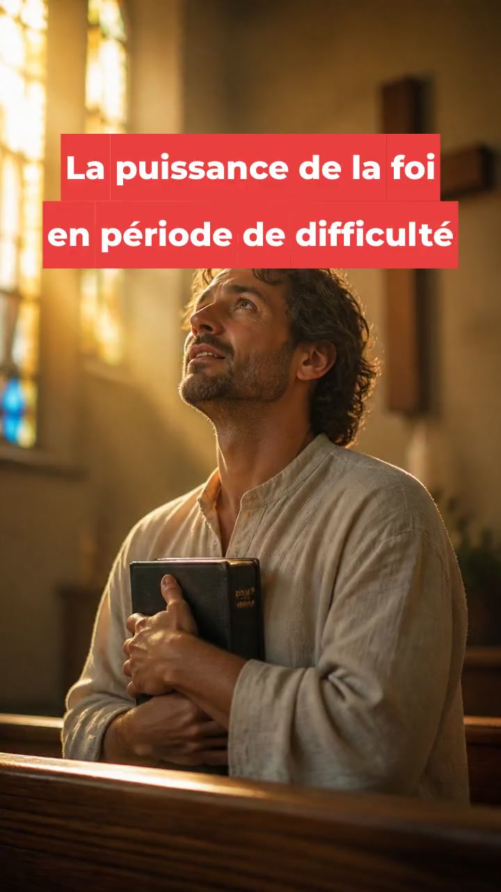 La puissance de la foi en période de difficulté