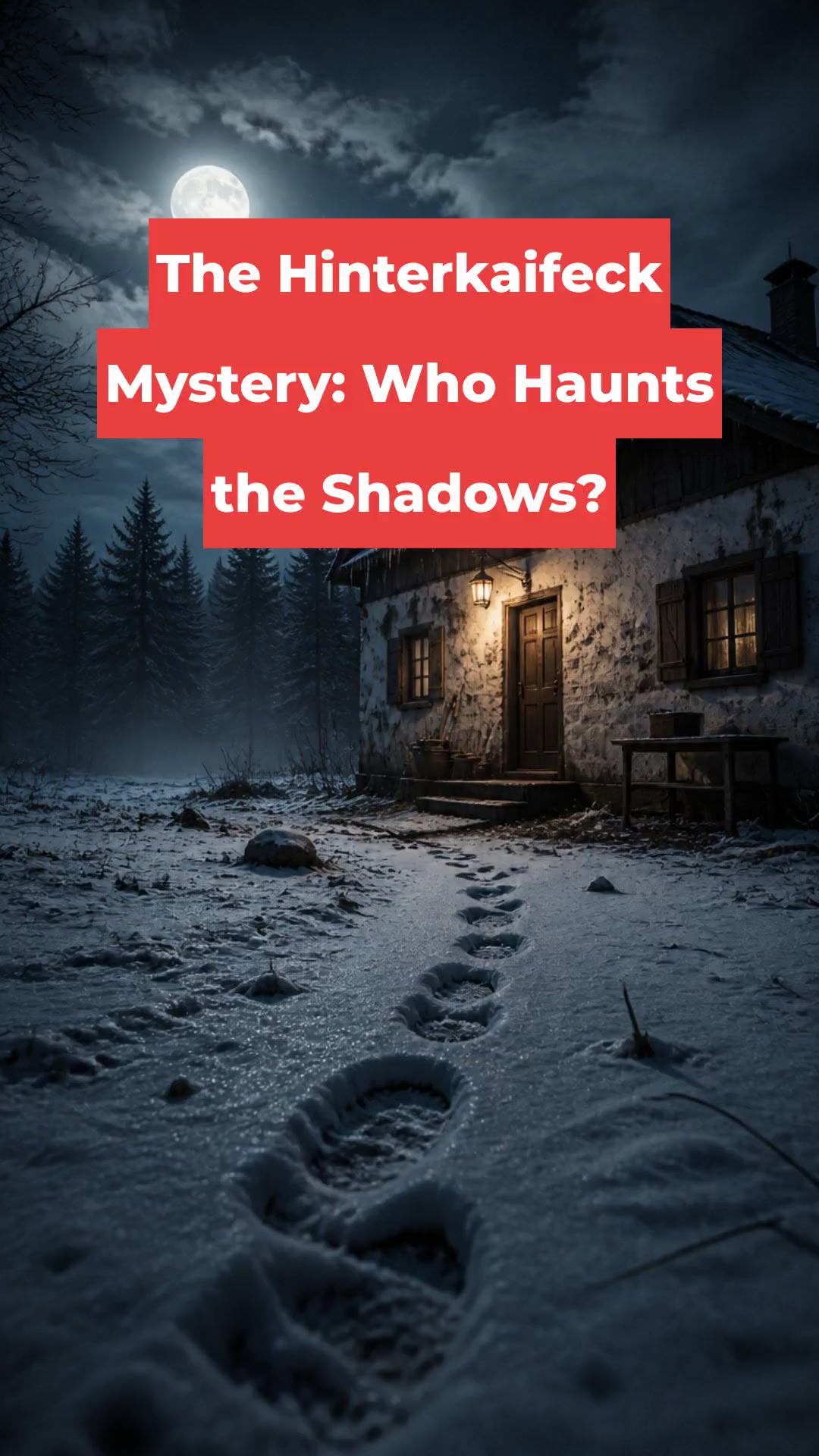 The Hinterkaifeck Mystery: Who Haunts the Shadows?